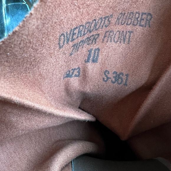 Vintage military Rain boots - Picture 5 of 6